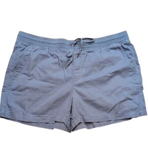 Orvis Pull-On Elastic Waist Light Blue Casual Shorts